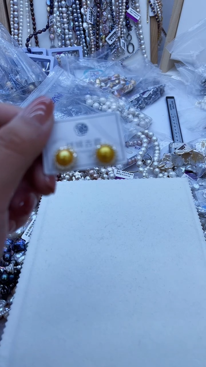 【闪购商品】淡水珍珠耳饰未镶嵌445