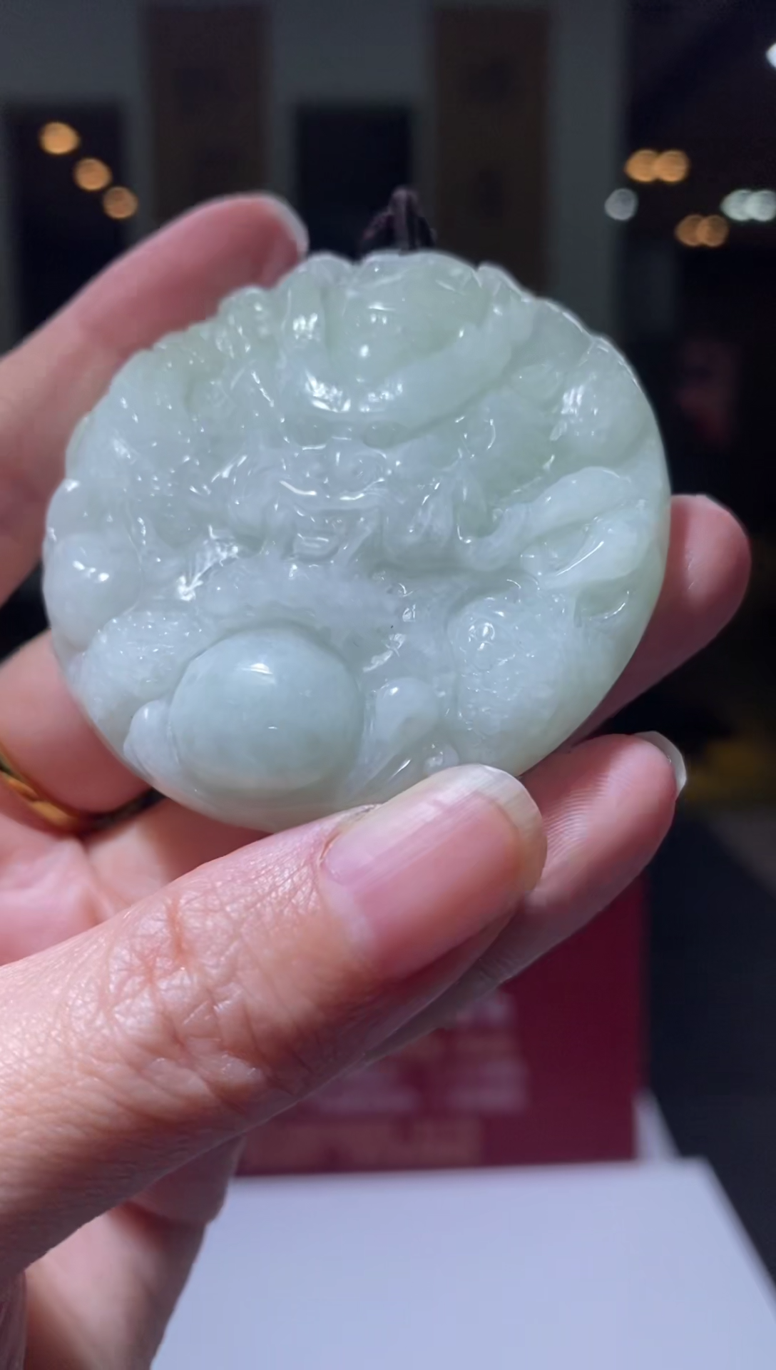 【闪购商品】翡翠颈饰未镶嵌B-@@YQYC01290049多样性发