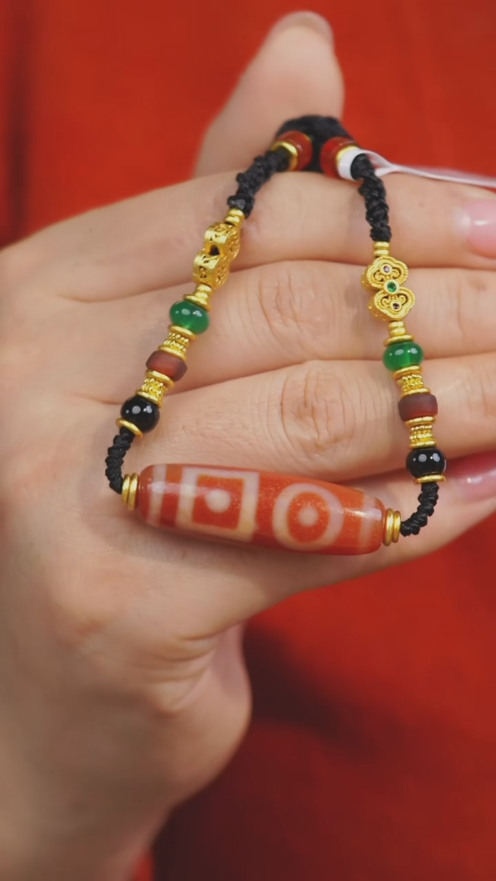 【闪购商品】玛瑙/玉髓项链未镶嵌多样性发一