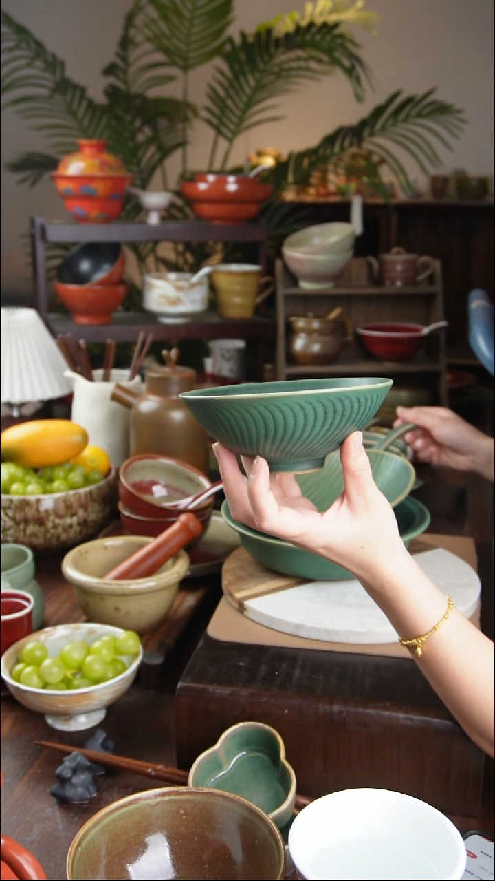 碗景德镇手工高温餐具1034