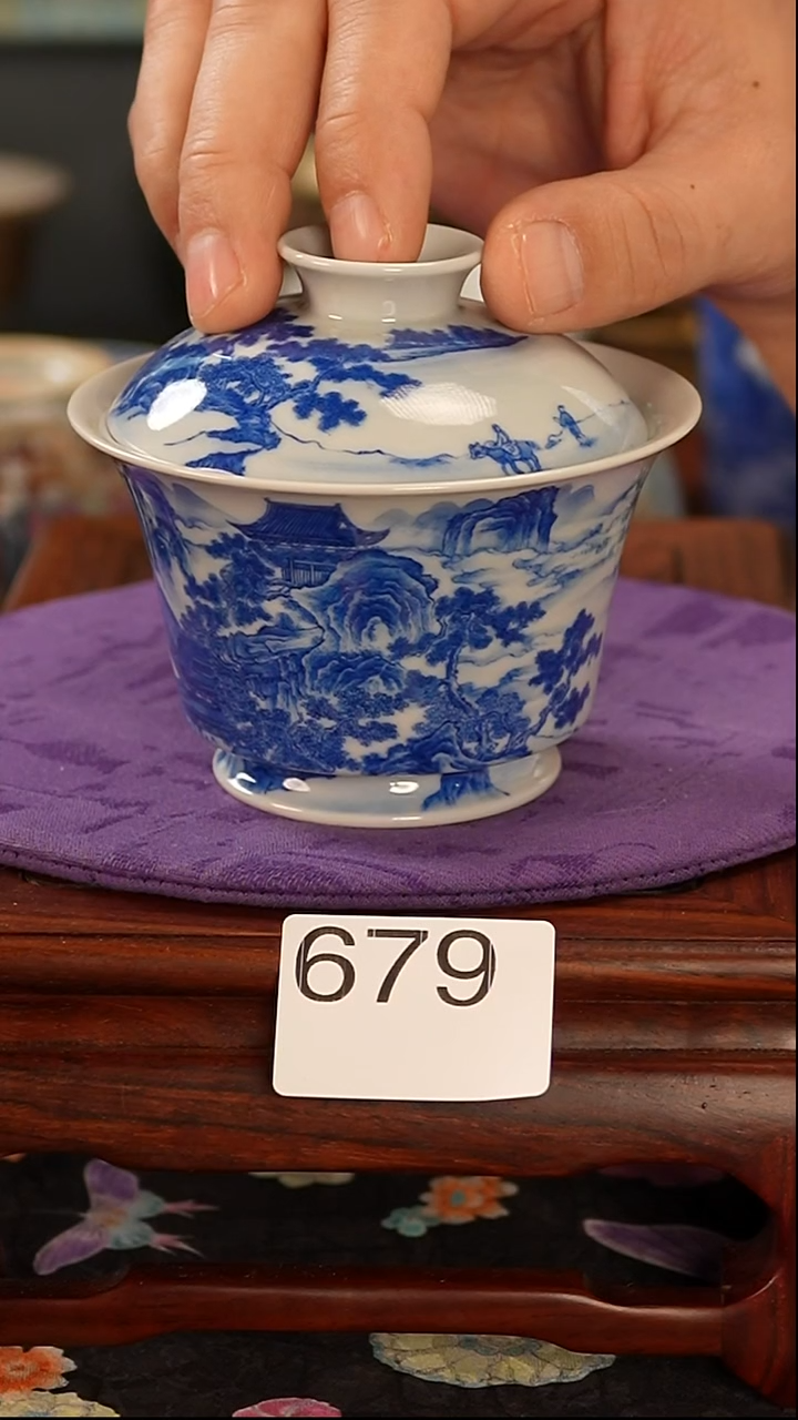 清*园景德镇窑口茶器679