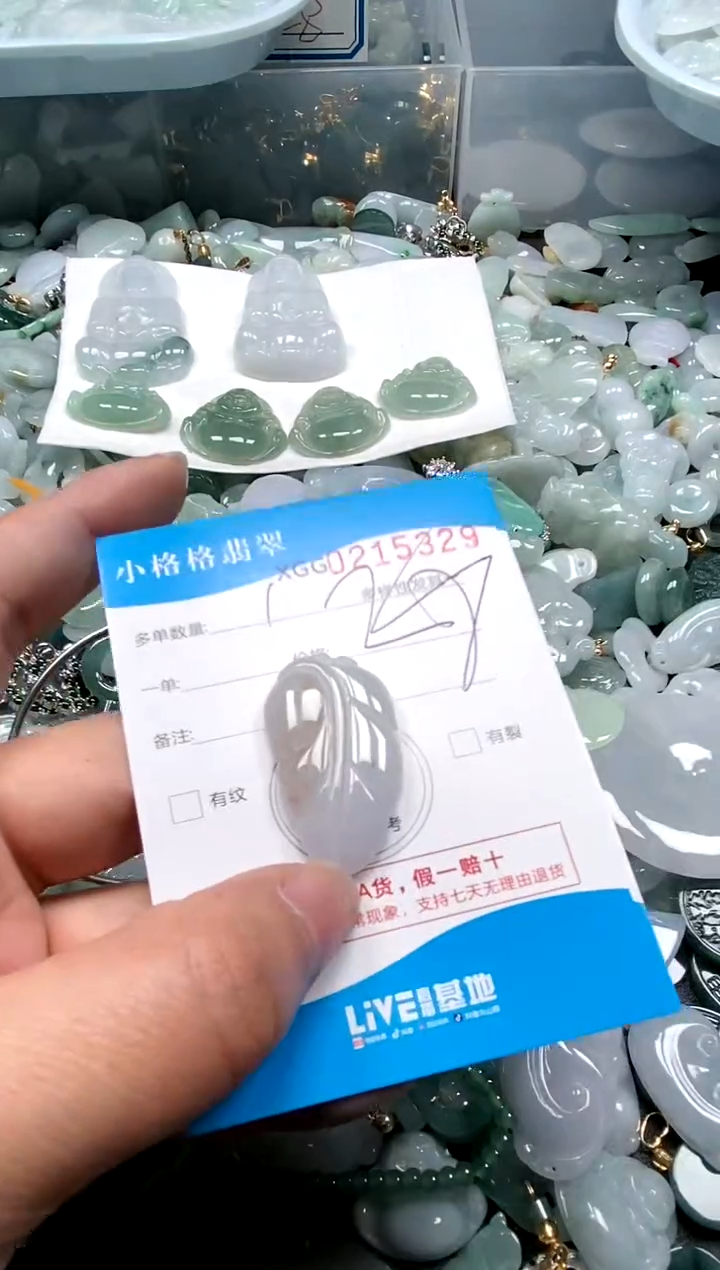 【闪购商品】翡翠颈饰未镶嵌闪购商品0215329