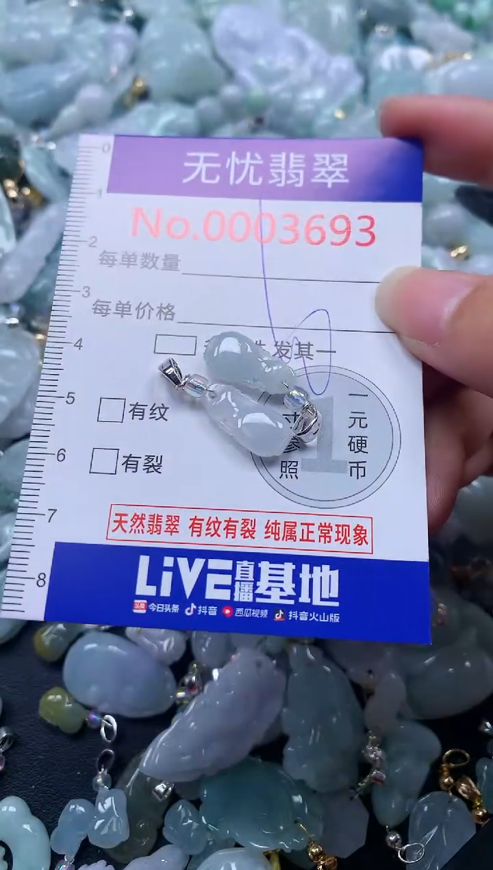 颈饰未镶嵌翡翠3693