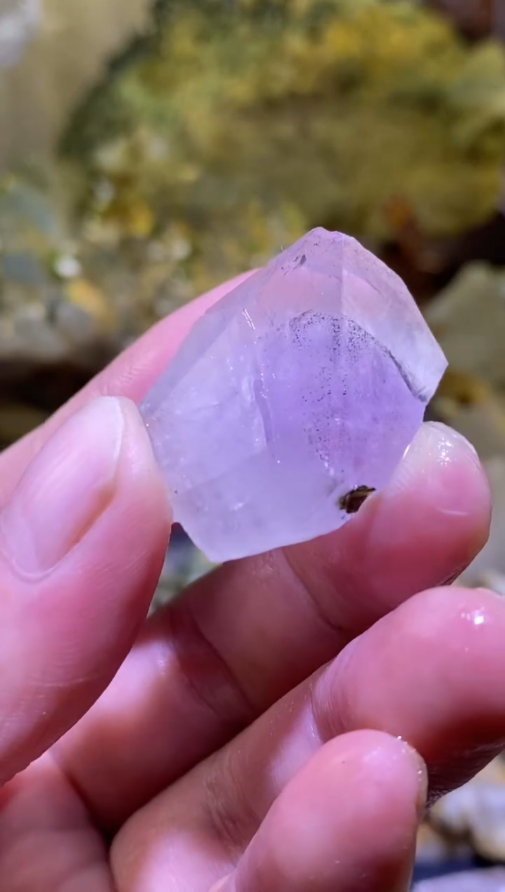 未镶嵌珠宝半成品水晶49号四川超七花园水晶