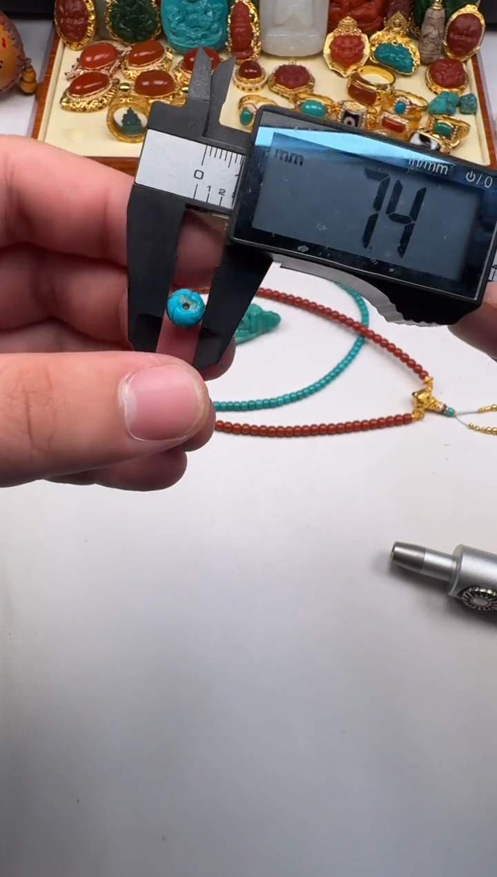 未镶嵌绿松石挂件感*~配饰配饰