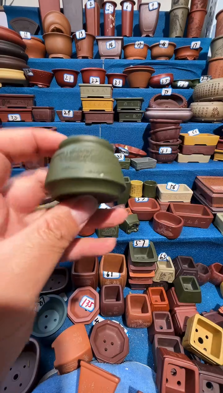 【闪购商品】紫砂紫砂花盆3*3