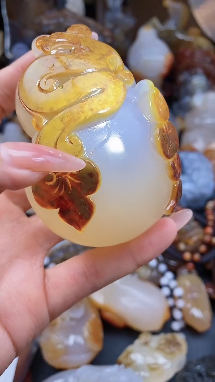 【闪购商品】玛瑙/玉髓颈饰未镶嵌dd