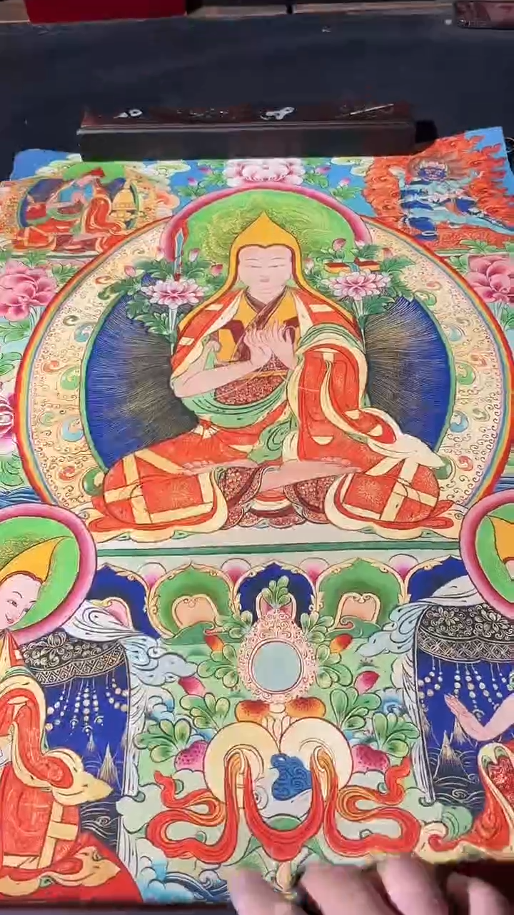 卷轴画藏式珍藏彩绘艺术馆57