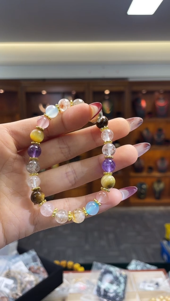 未镶嵌手串水晶（多样性发一件）