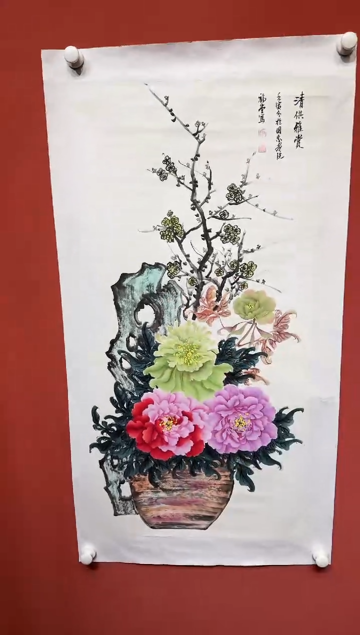 国画湖社画会/谢福堂-12-12-13