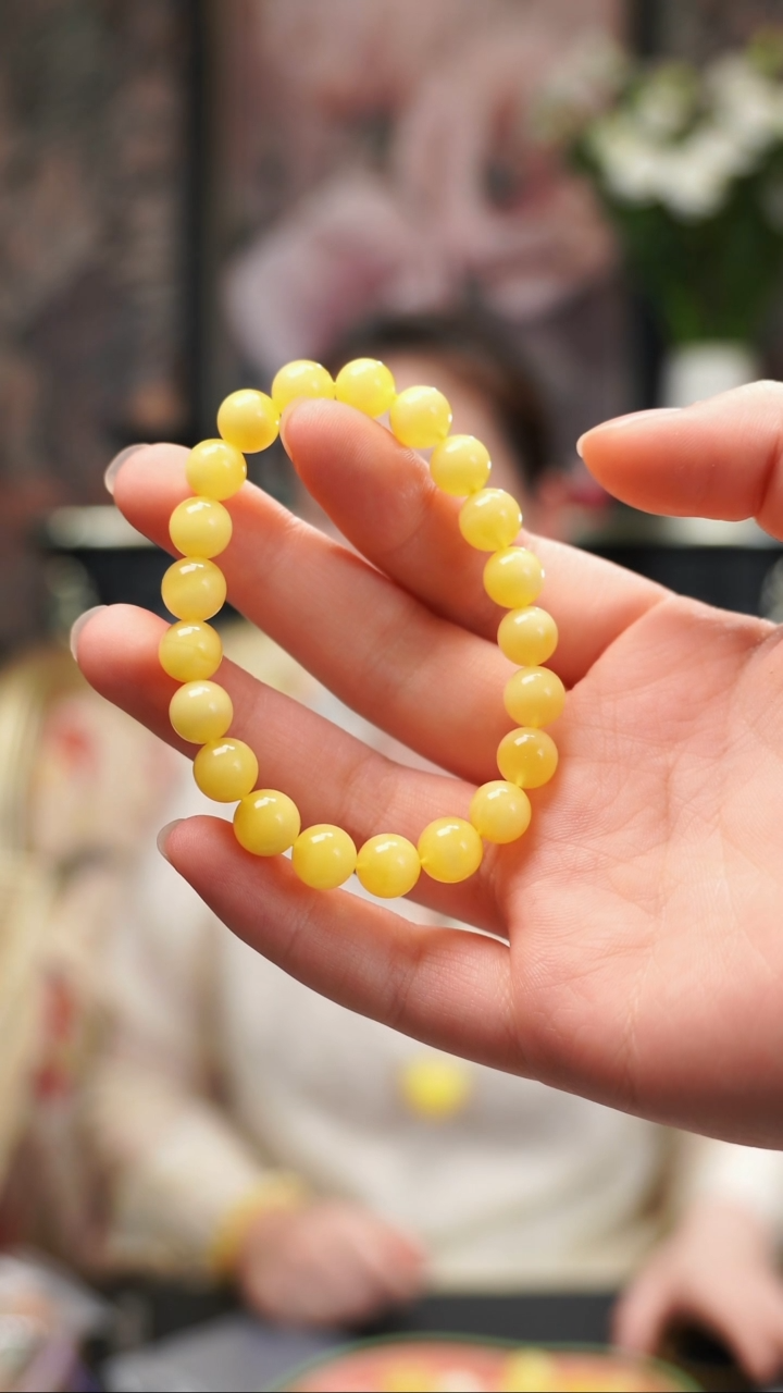 手串琥珀未镶嵌手串