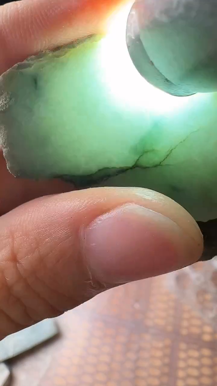 裸石翡翠天然缅甸A货翡翠