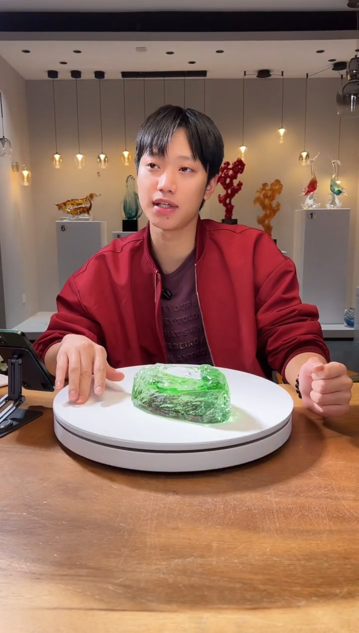 【闪购商品】茶宠巴比特美学 草绿色烟灰缸