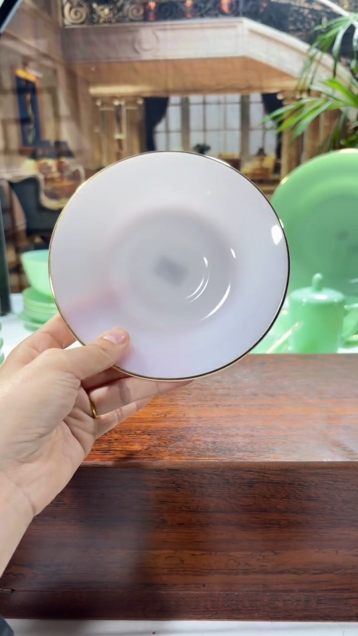 【闪购商品】....6英寸骨碟10个玉瓷   【贝美】