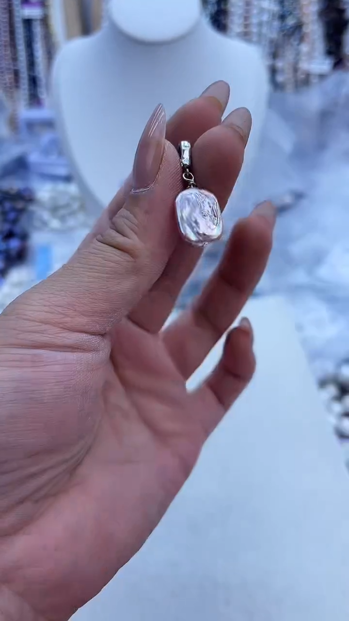 【闪购商品】淡水珍珠吊坠《不含链》未镶嵌369