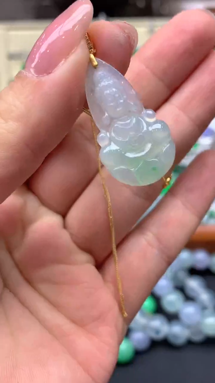 【闪购商品】翡翠颈饰未镶嵌4-天然翡翠