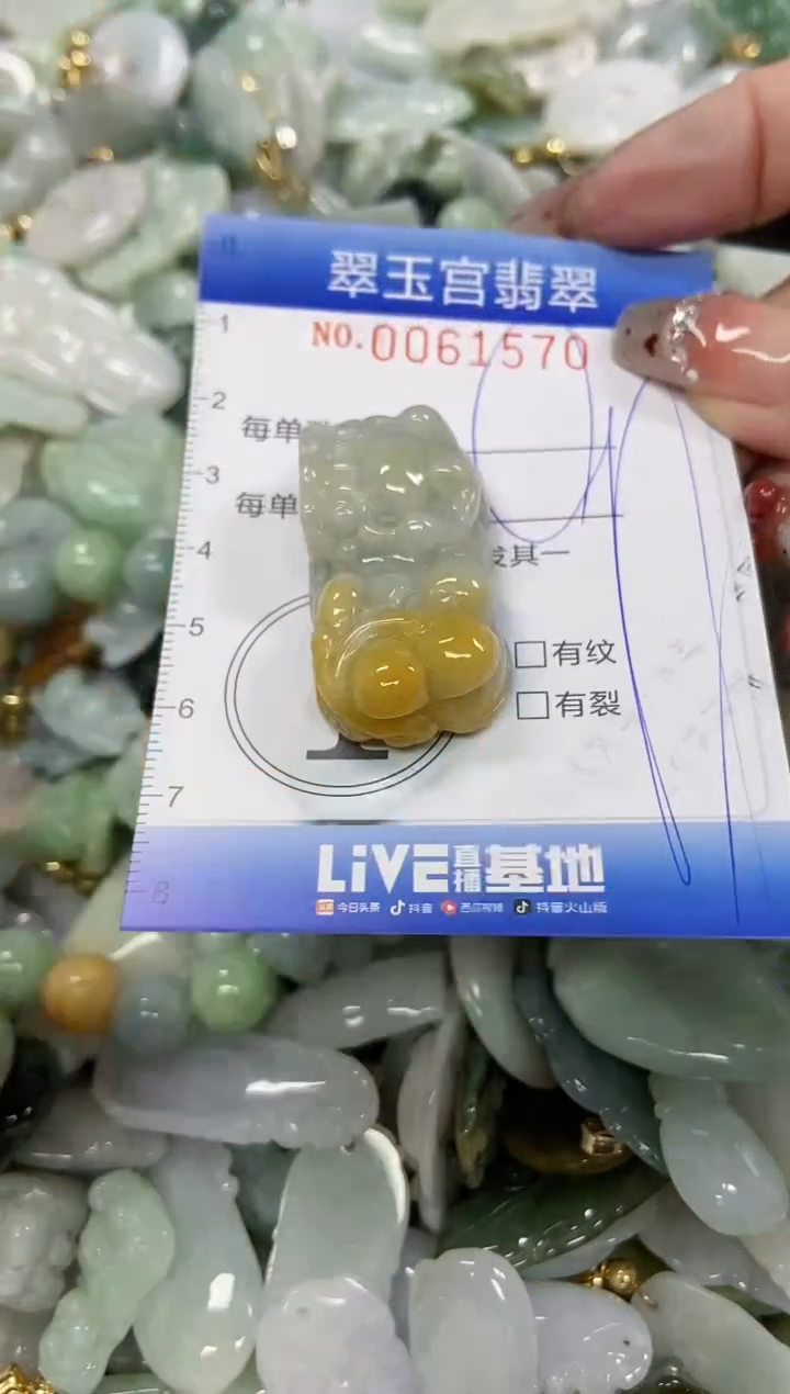 【闪购商品】翡翠颈饰未镶嵌闪购商品0061570