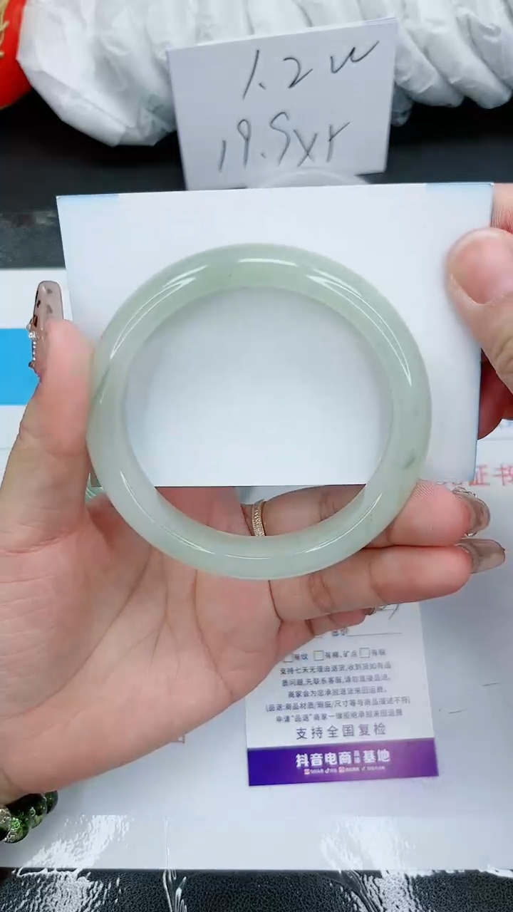 【闪购商品】石英质玉手镯未镶嵌193号/62-63圈