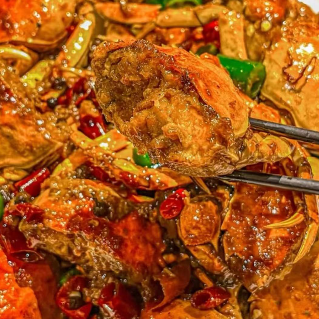 {现炒}香辣虾蟹（一斤虾＋一斤蟹）