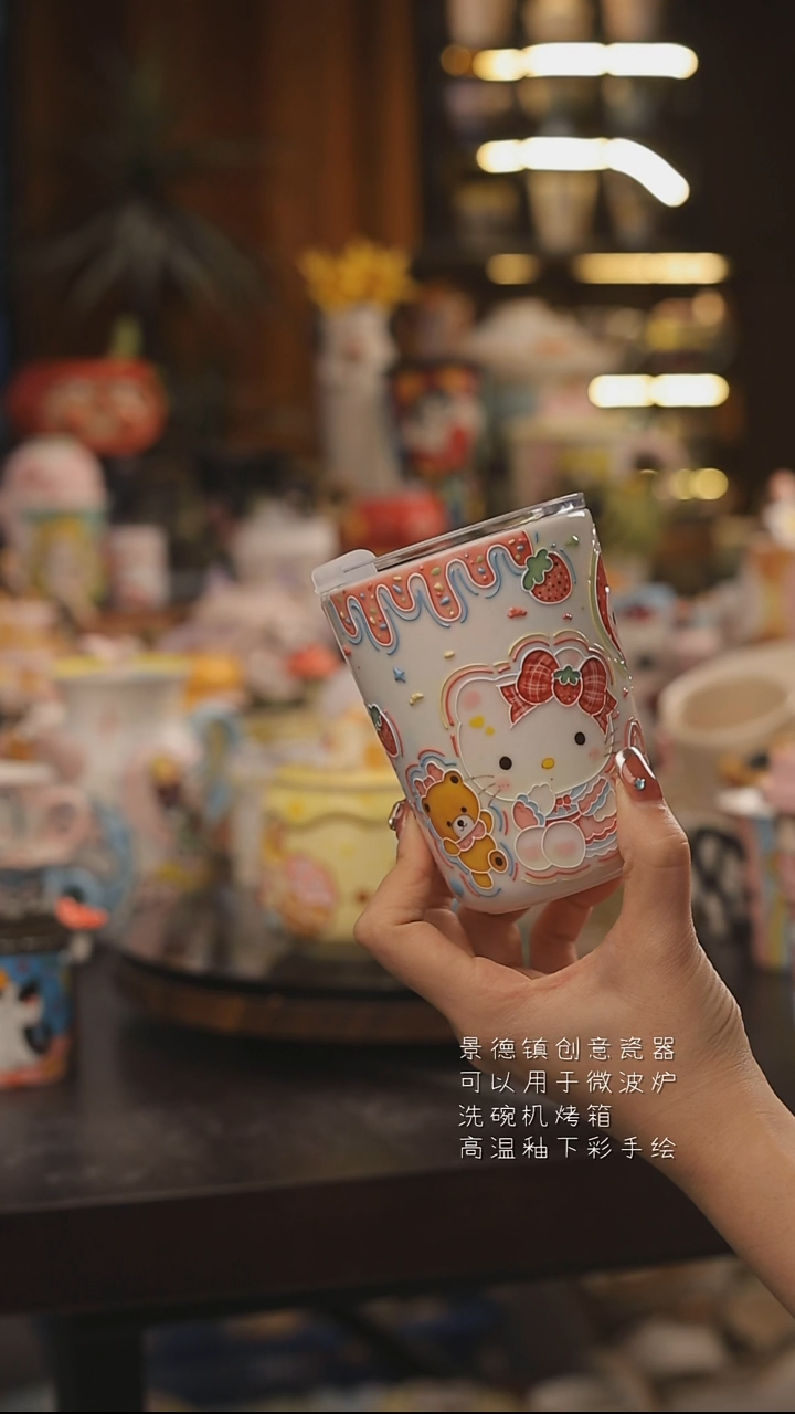 景德镇釉下彩绘设计师款式陶瓷