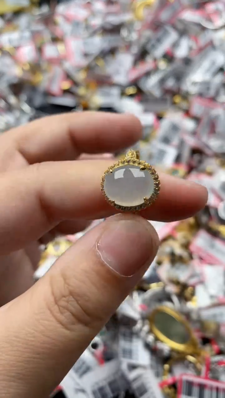 【闪购商品】翡翠戒指银S925镶嵌33333---2