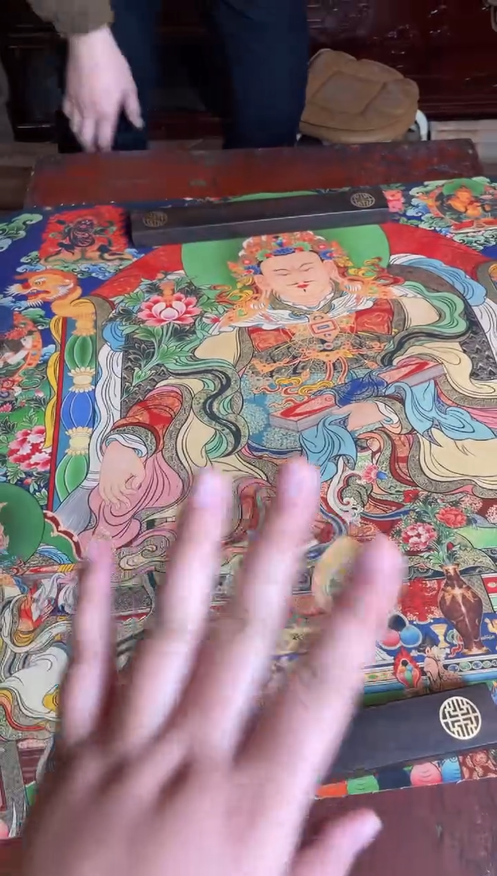 卷轴画手绘唐卡025