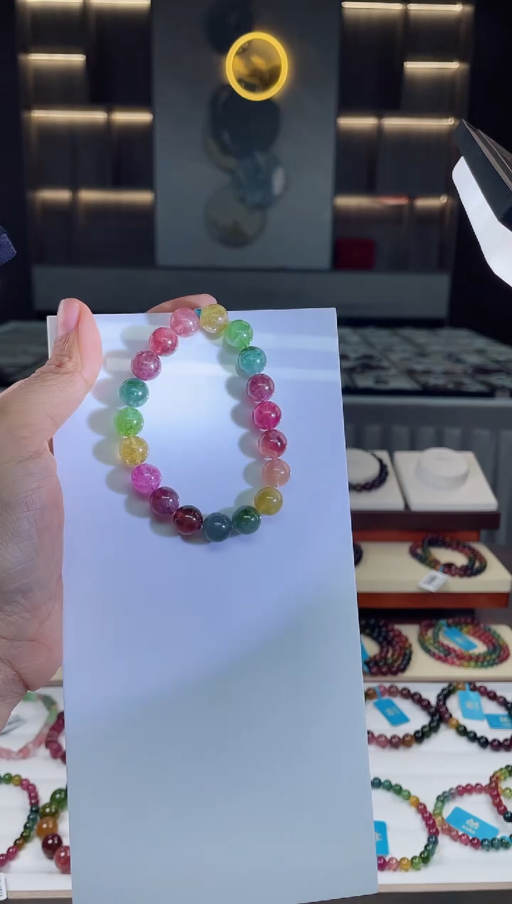 【闪购商品】碧玺单圈手串未镶嵌（多样性发一条）Q