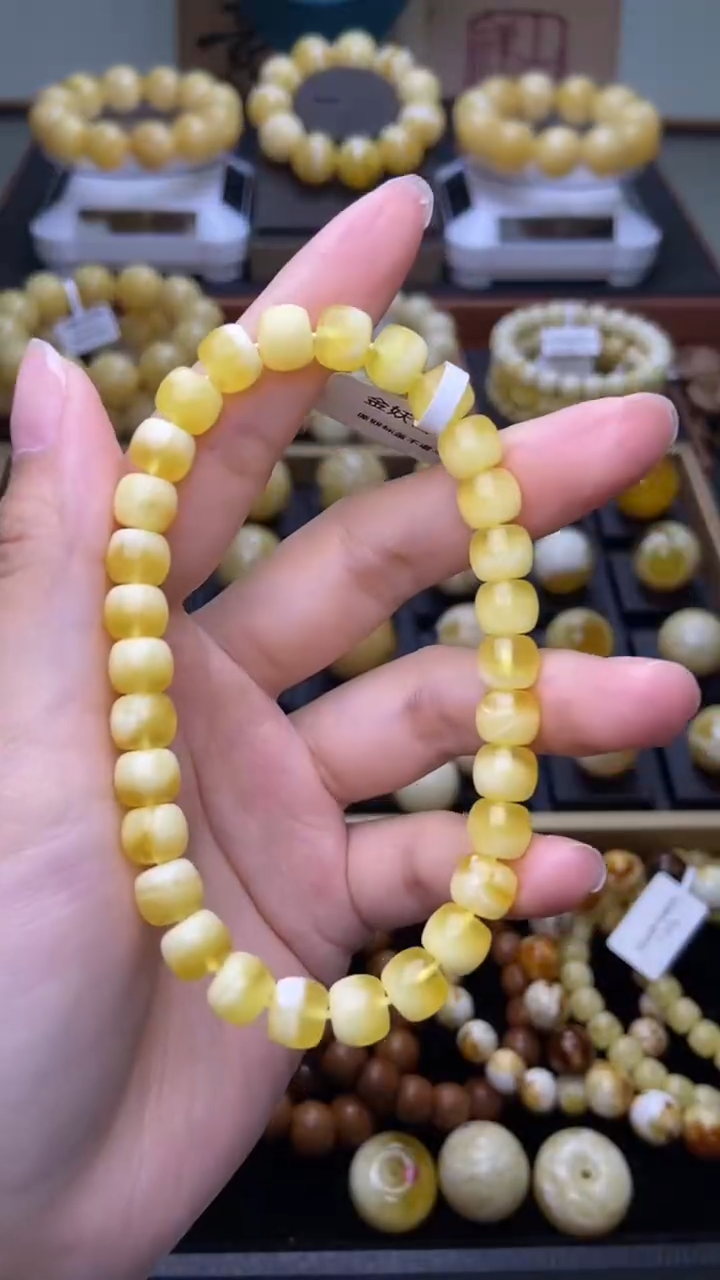 【闪购商品】琥珀裸石未镶嵌 大小姐珠宝严选53