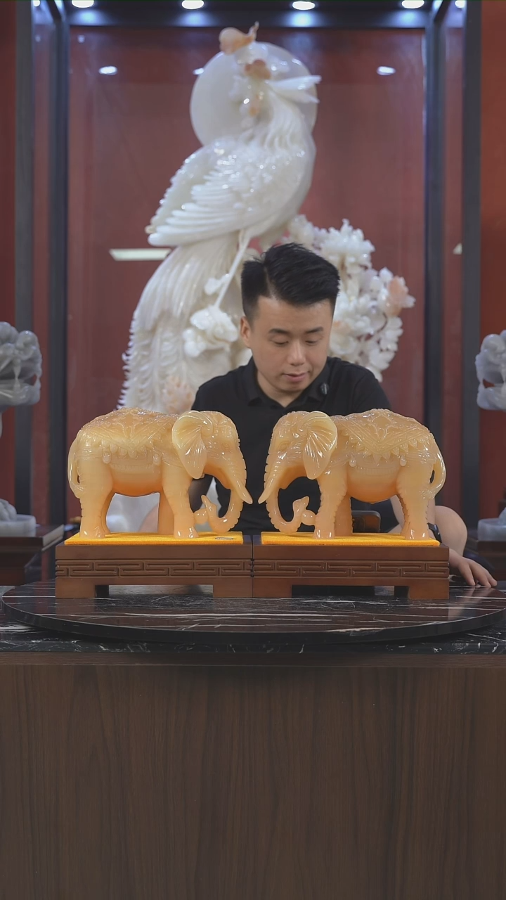 玉客厅玄关高端装饰
