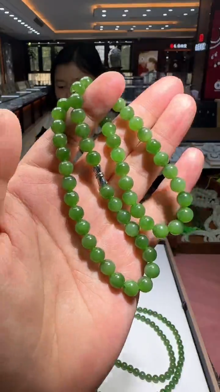 和田玉未镶嵌项链【钰707】39 7025 多样性发其一