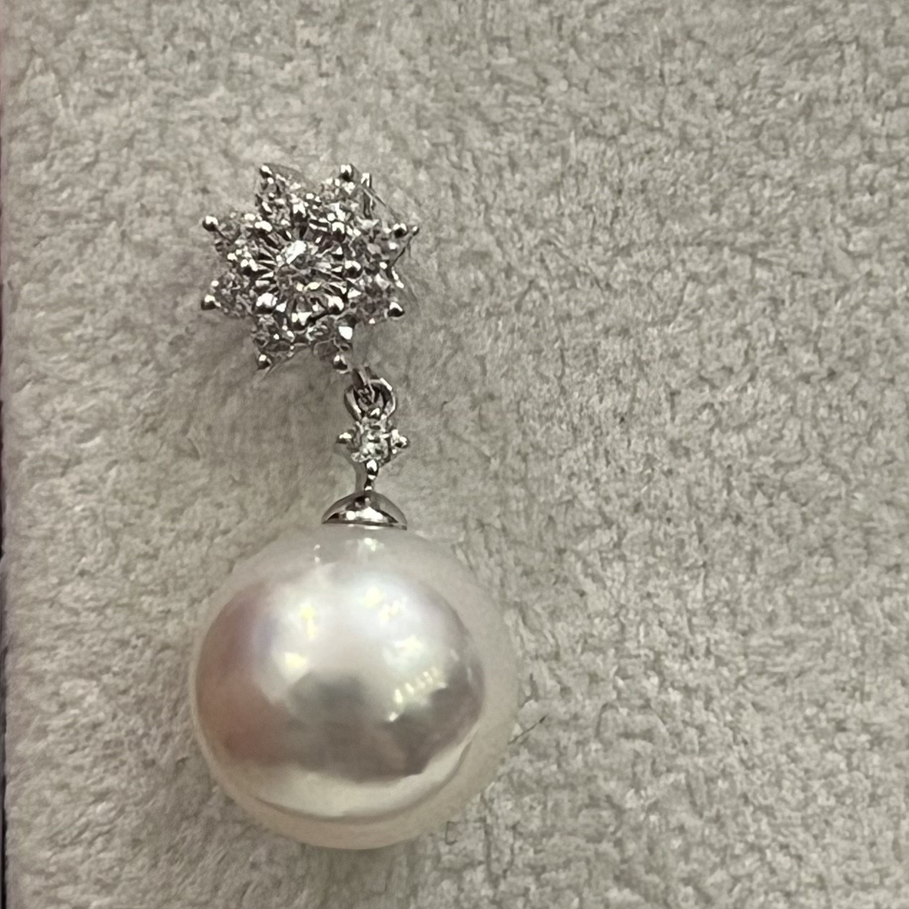 阮仕珍珠海水珍珠澳白吊坠11-12mm以上大点位GP02310