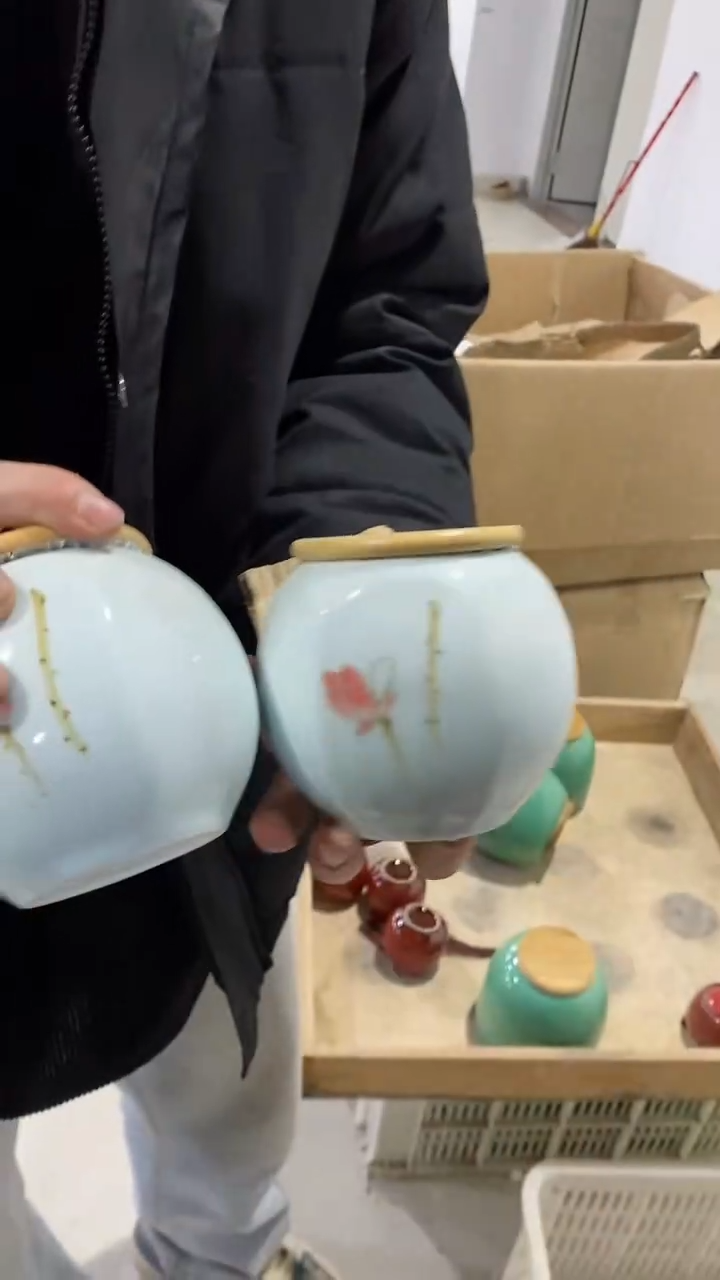 【闪购商品】罐陶瓷茶叶罐存茶罐密封罐