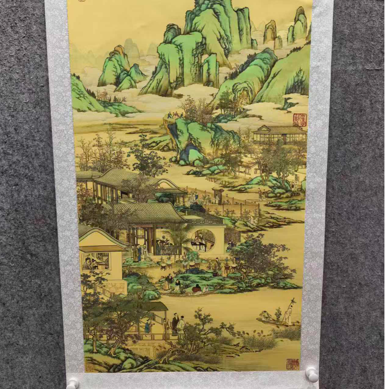 张传亭老师的作品行乐图