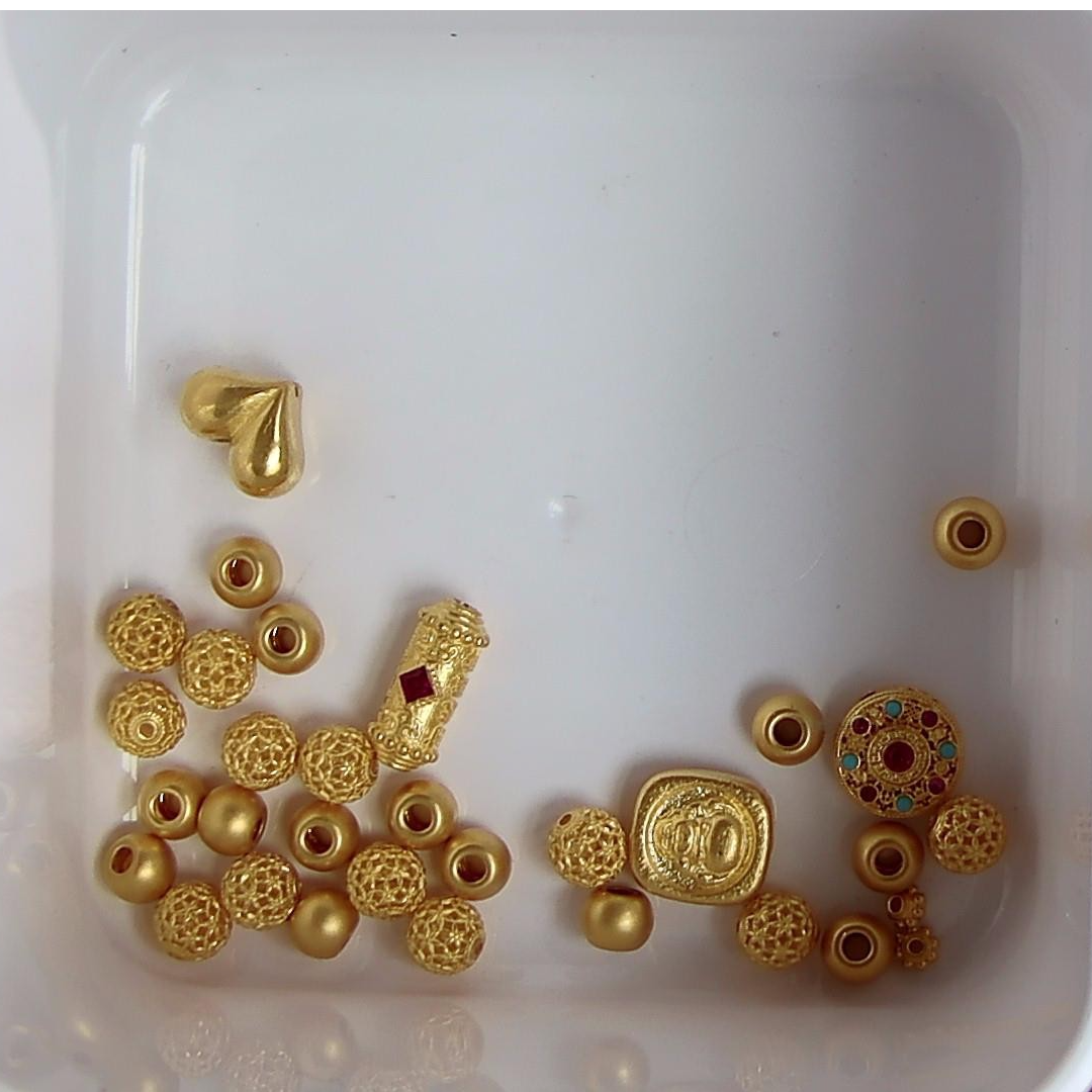 黄金足金小金 豆 