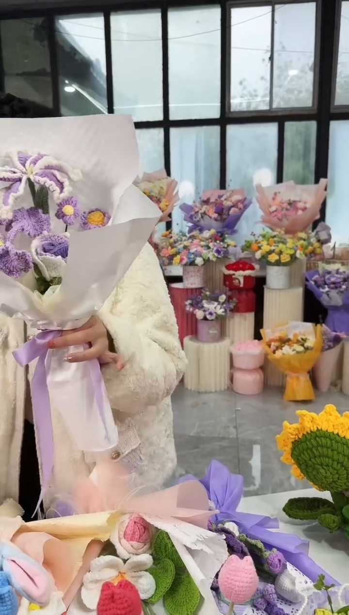 非遗手工定制花束，孤品清仓！！