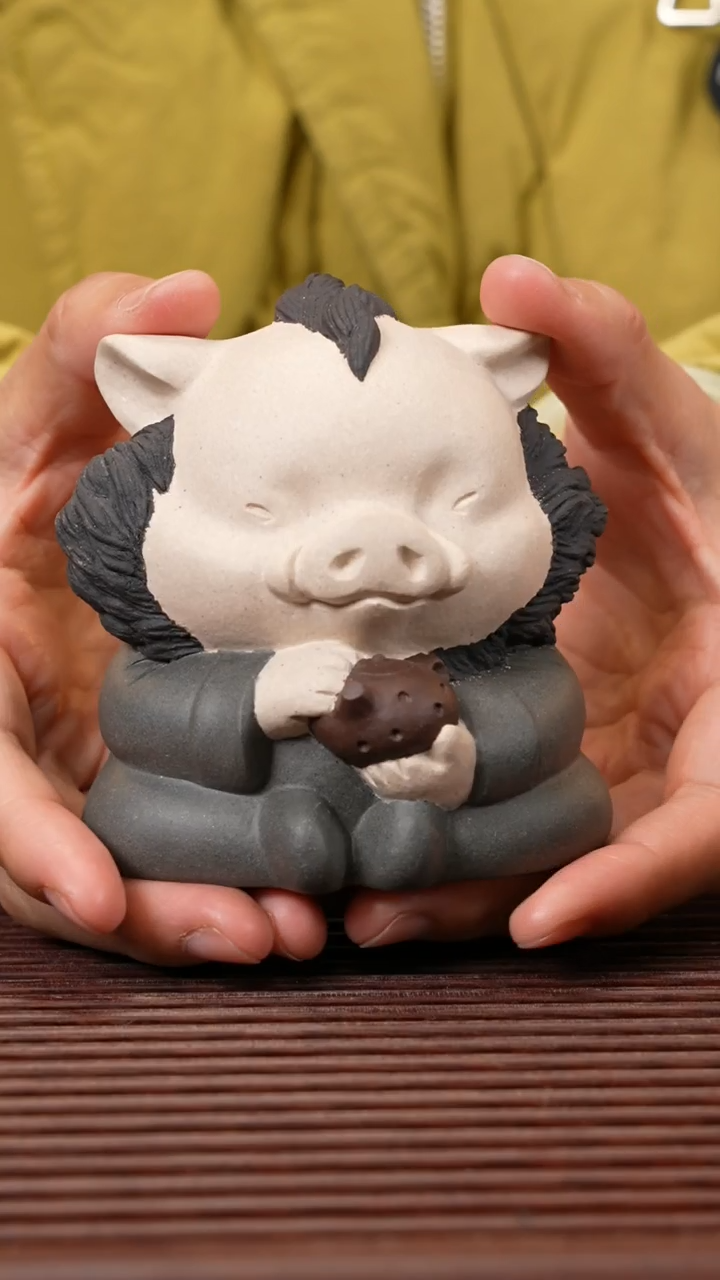 【闪购商品】紫砂茶宠紫砂小八戒