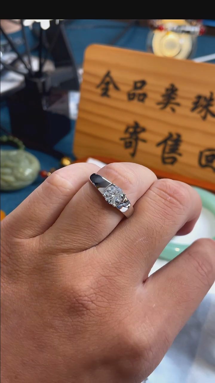 银S925镶嵌戒指/指环钻石9066号