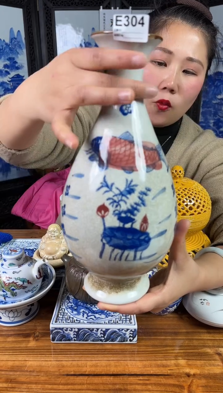 【闪购商品】摆件景德镇陶瓷仿古摆件E304