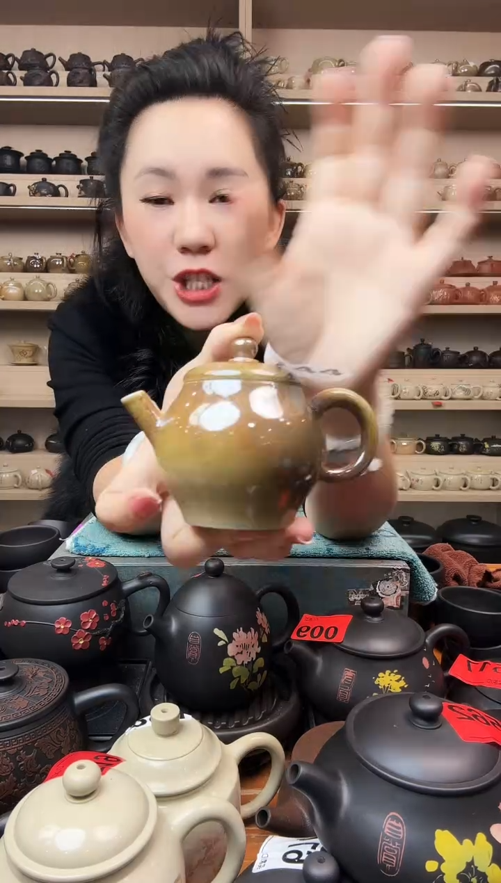 壶190cc  柴烧壶   744    
