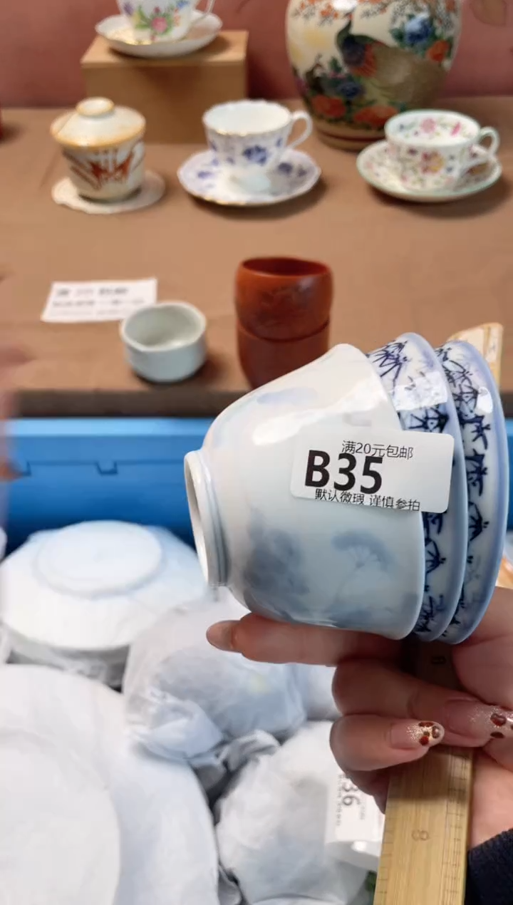 瓷片遇****士瓷器瓷器B35