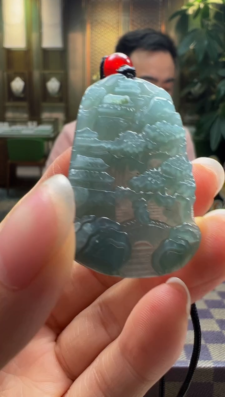 翡翠未镶嵌颈饰YY2025-5-25-130