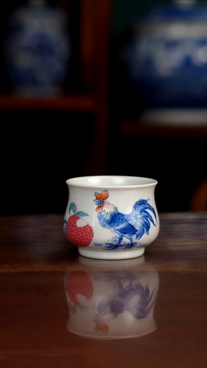 空山明月新派斗彩大吉大利