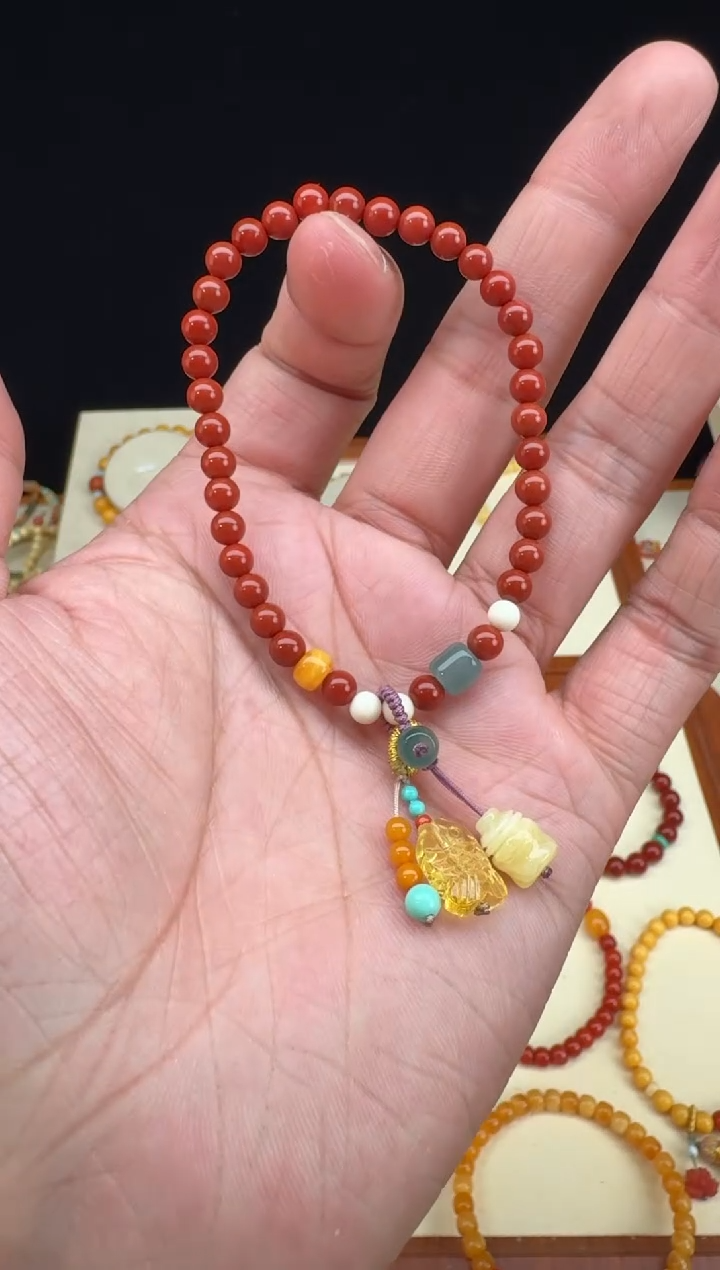 【闪购商品】南红玛瑙手链未镶嵌南红
