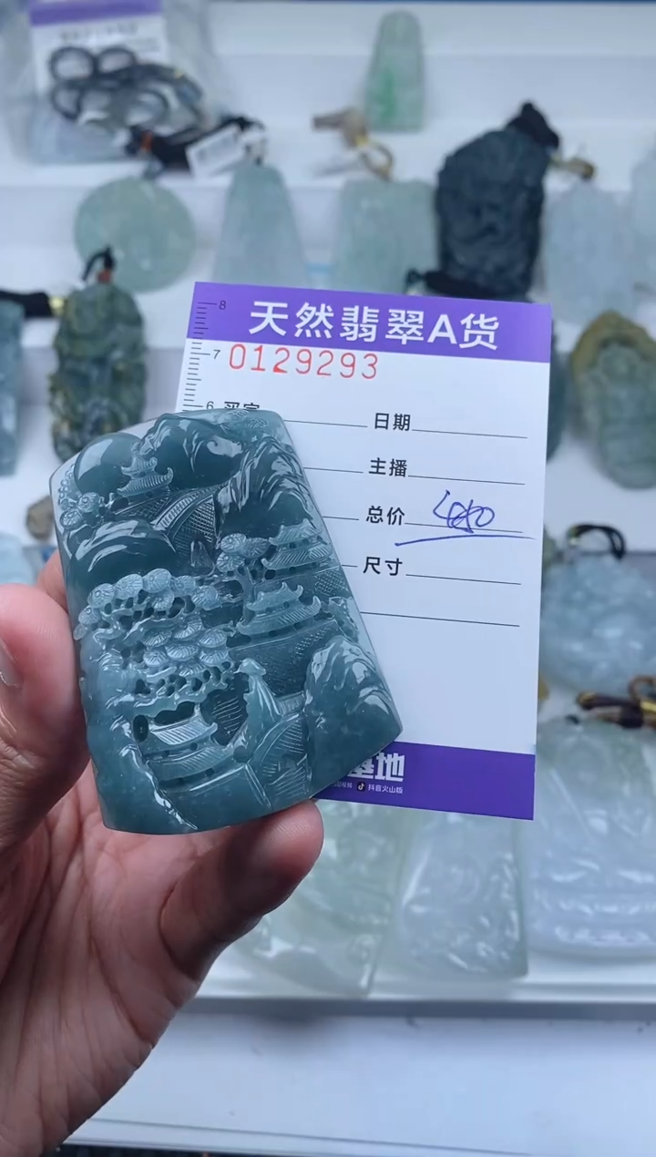 【闪购商品】翡翠颈饰未镶嵌         293