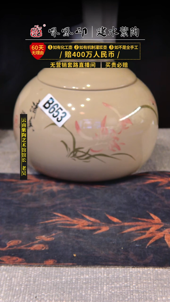 【闪购商品】壶建水紫陶高货壶   /B653