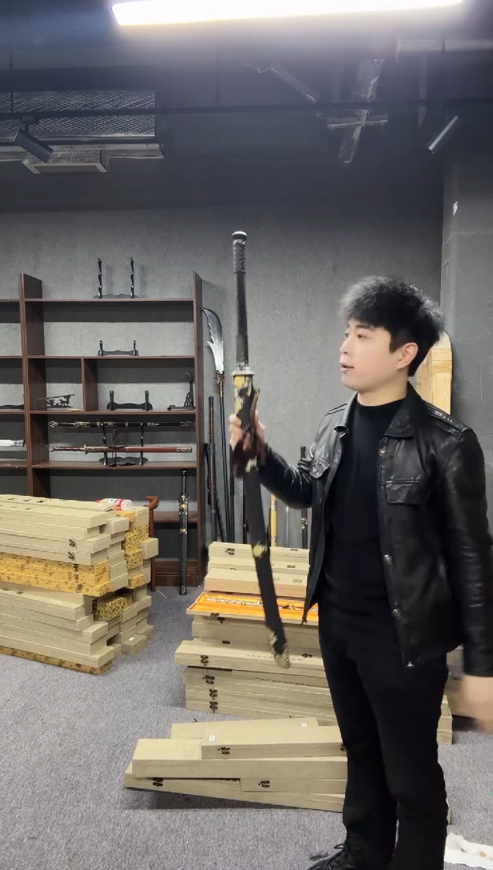 斩马刀 鱼皮 三色 乌兹钢 1楼发