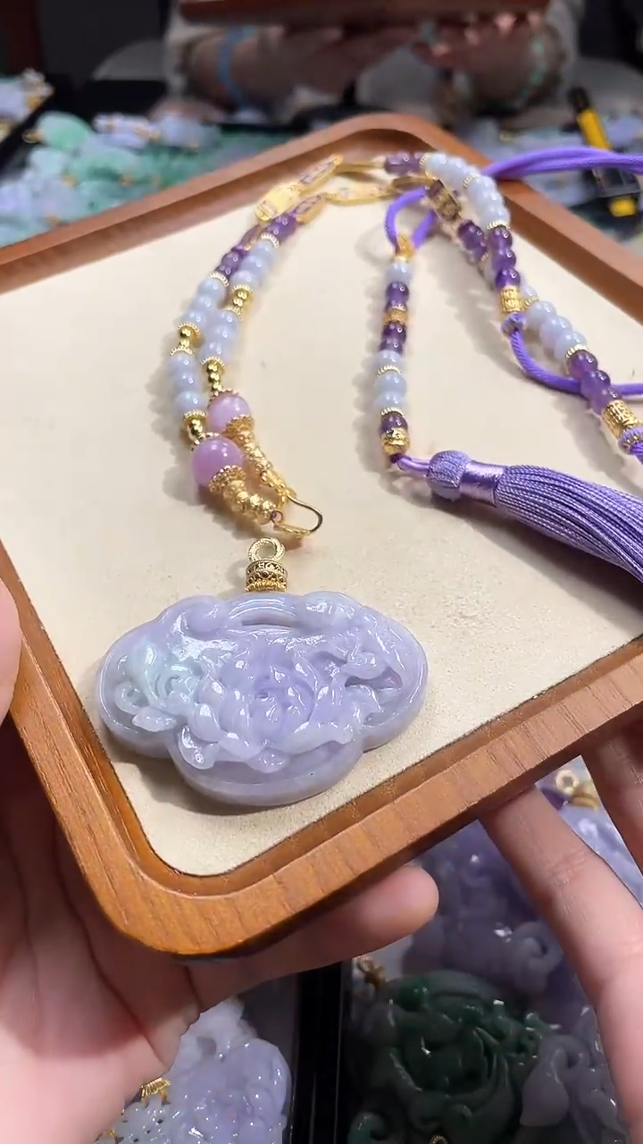 【闪购商品】翡翠颈饰未镶嵌吊坠