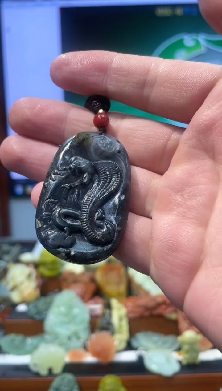 【闪购商品】岫玉吊坠未镶嵌·