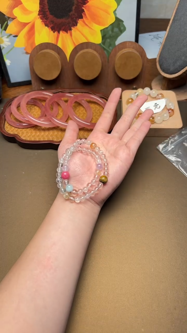 未镶嵌手串水晶1