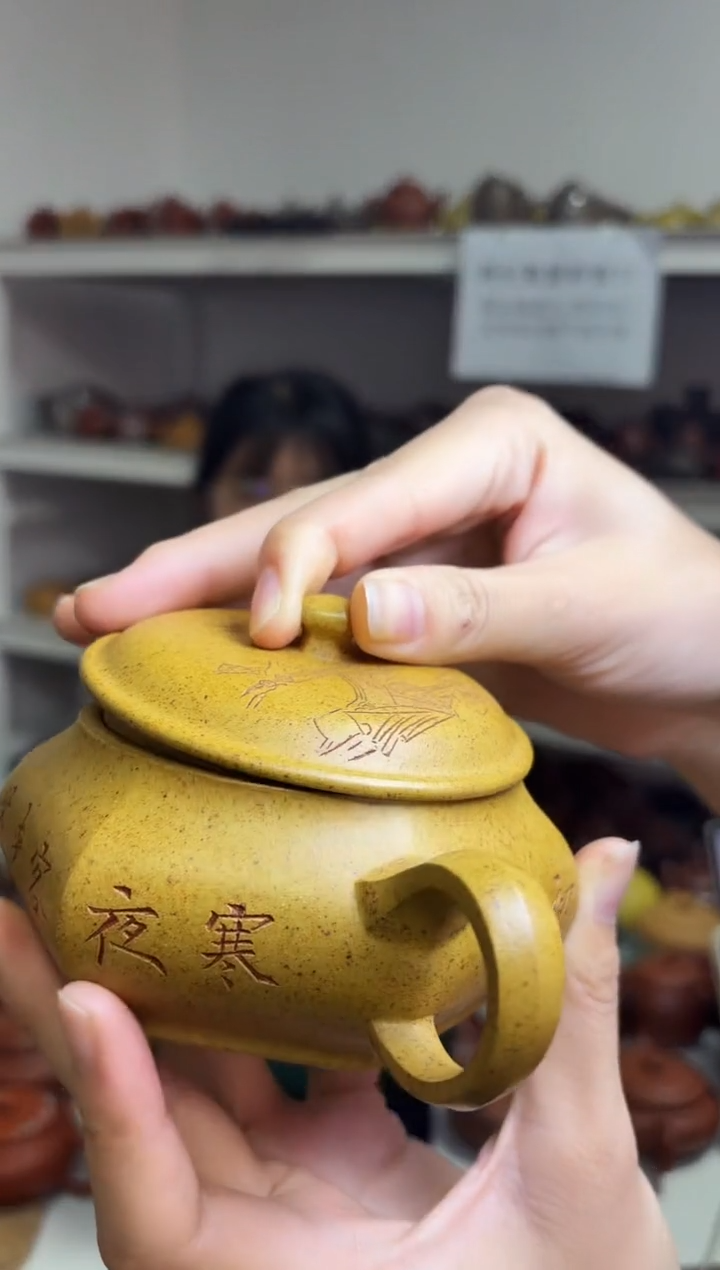 宜兴原矿紫砂壶宜兴原矿柴烧紫砂壶微瑕